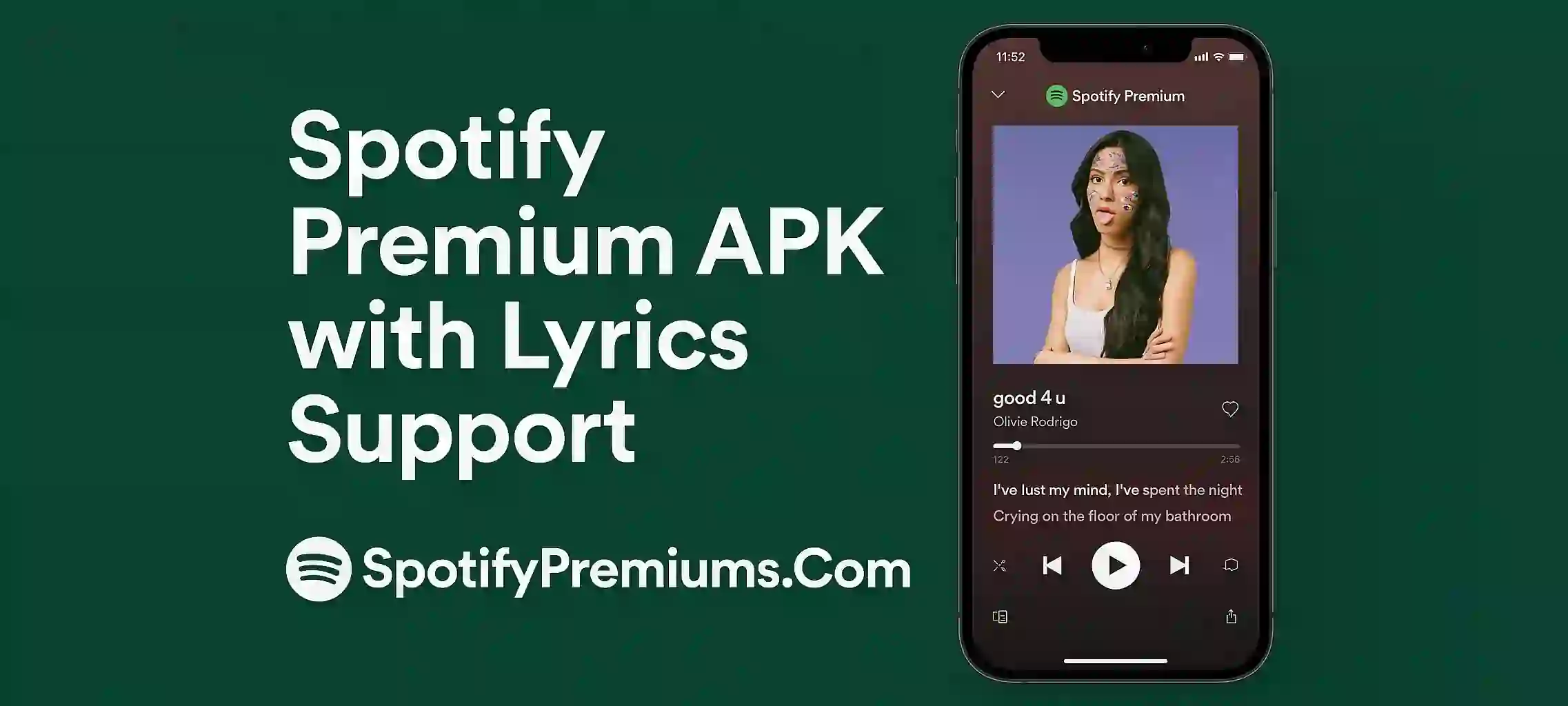 Spotify Premium APK with Lyrics Support